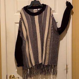 Poncho sweater